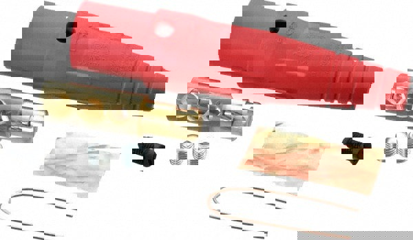 3R NEMA Rated, 600 Volt, 300 Amp, 2 to 2/0 AWG, Cam, Double Set Screw, Male Single Pole Plug and Connector